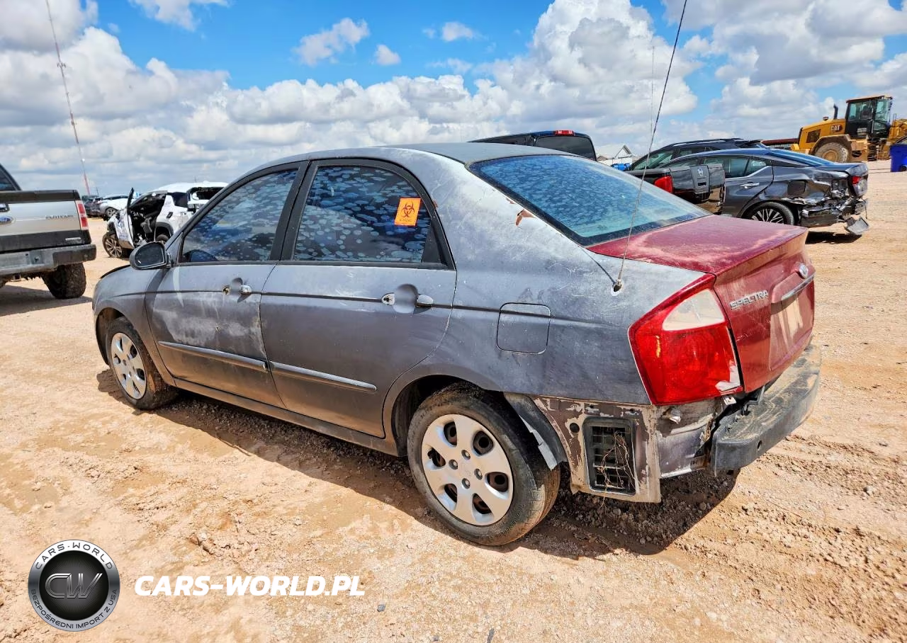 2006 Kia Spectra Ex VIN:KNAFE121165311520 - 2