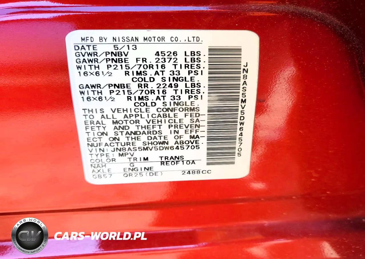 2013 Nissan Rogue S VIN:JN8AS5MV5DW645705 - 13