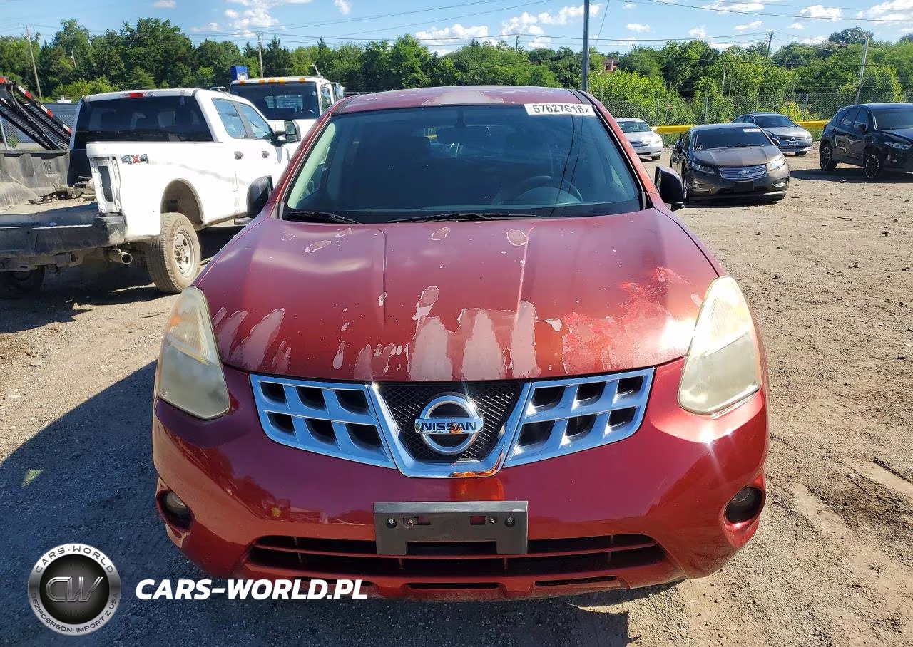 2013 Nissan Rogue S VIN:JN8AS5MV5DW645705 - 5