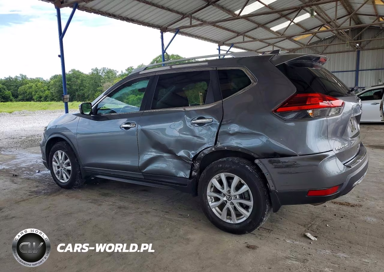 2017 Nissan Rogue Sv VIN:KNMAT2MT7HP603669 - 2