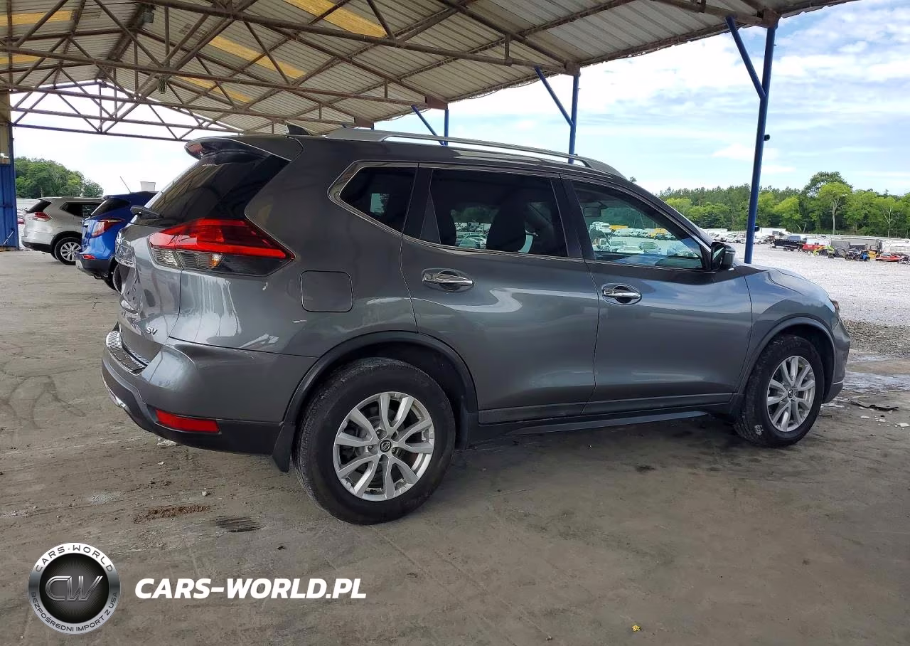 2017 Nissan Rogue Sv VIN:KNMAT2MT7HP603669 - 3