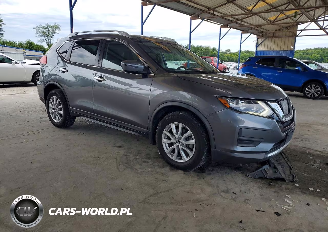 2017 Nissan Rogue Sv VIN:KNMAT2MT7HP603669 - 4
