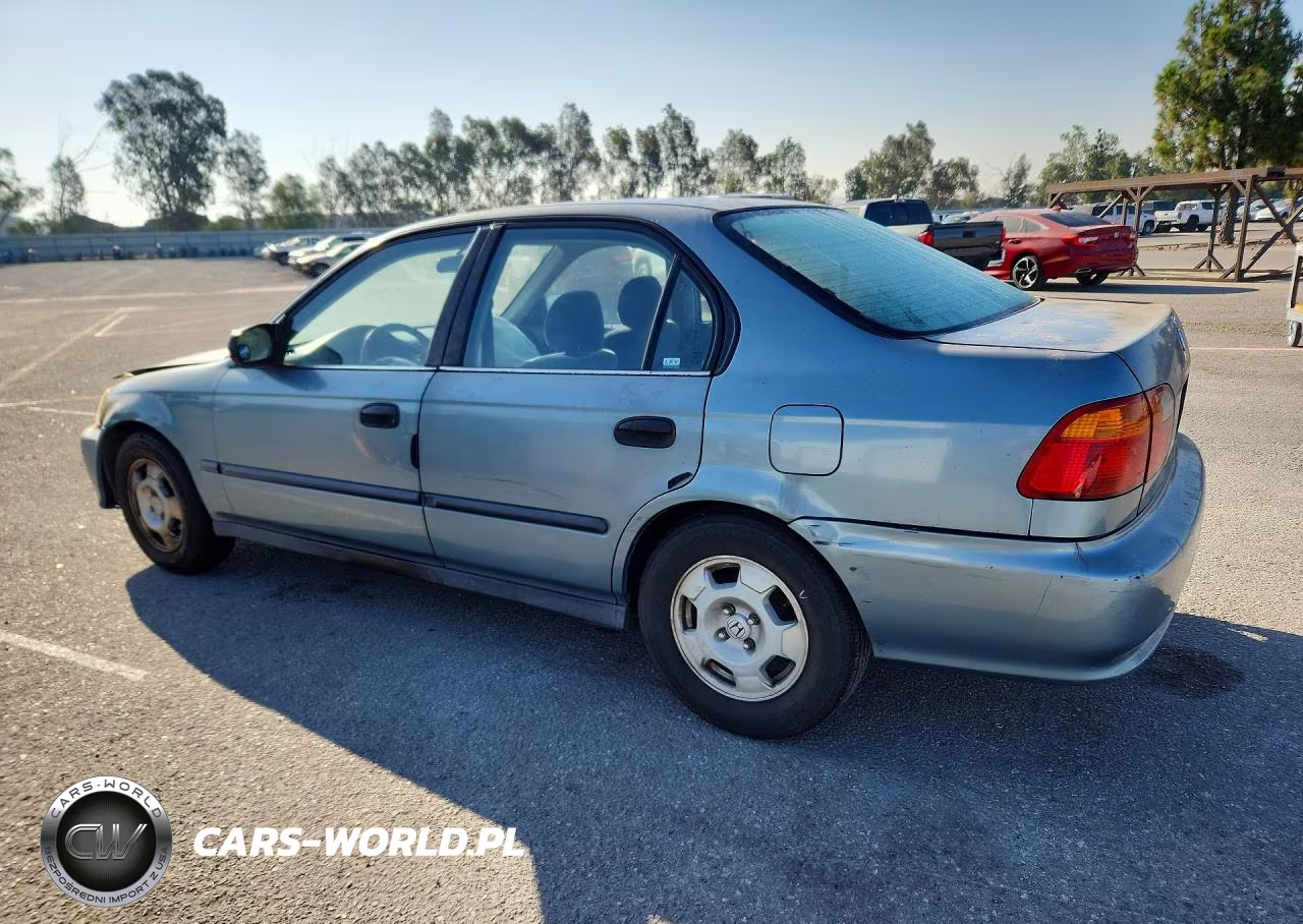2000 Honda Civic Dx VIN:2HGEJ6524YH510280 - 2