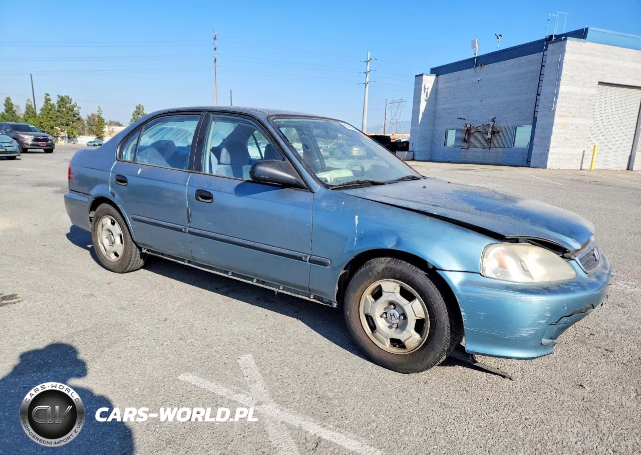 2000 Honda Civic Dx VIN:2HGEJ6524YH510280 - 4