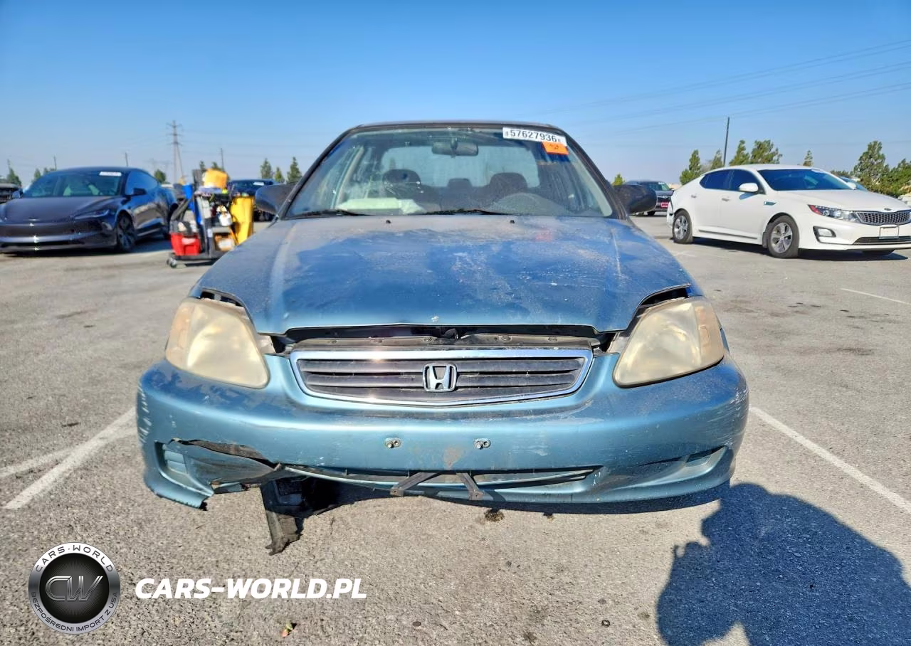 2000 Honda Civic Dx VIN:2HGEJ6524YH510280 - 5