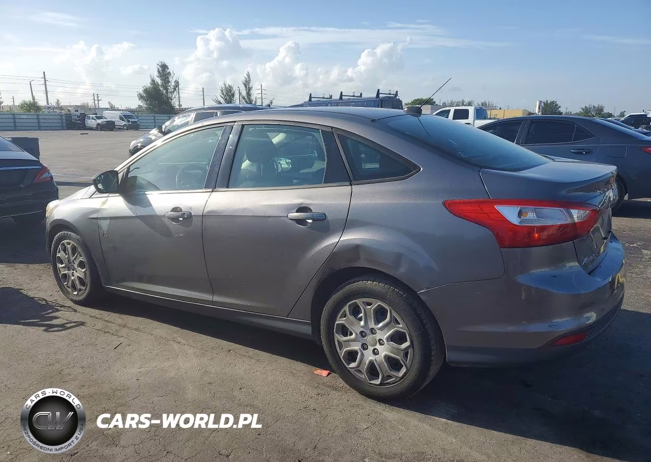 2012 Ford Focus Se VIN:1FAHP3F25CL179752 - 2