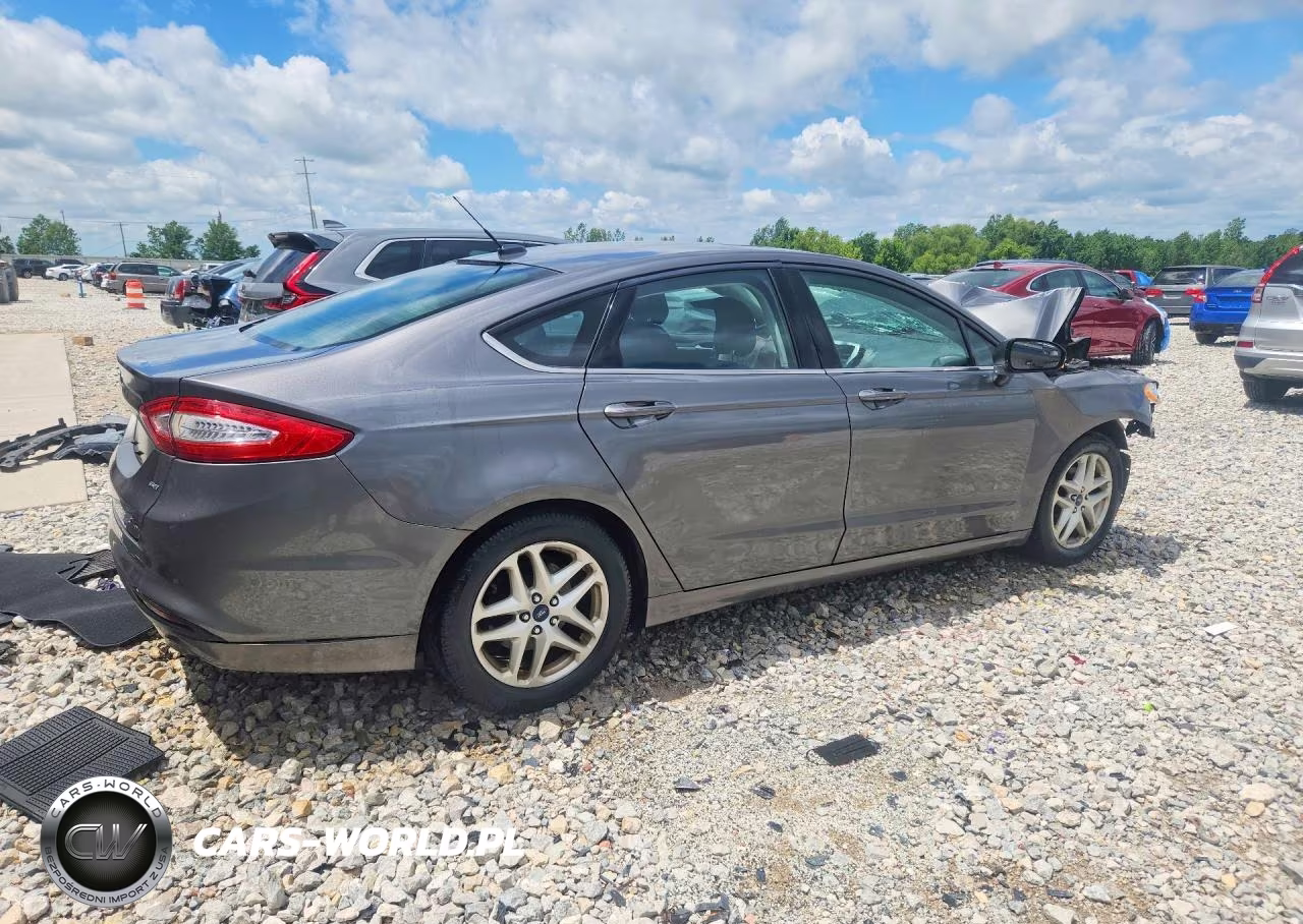 2014 Ford Fusion Se VIN:1FA6P0H70E5395384 - 3