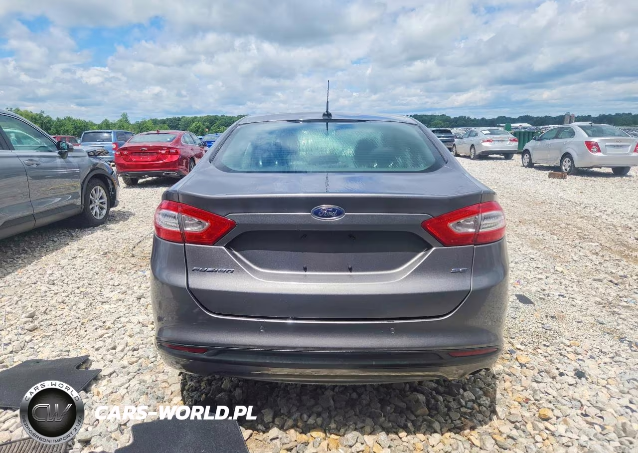 2014 Ford Fusion Se VIN:1FA6P0H70E5395384 - 6