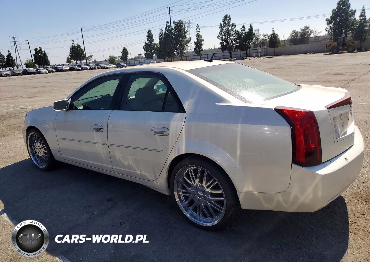 2007 Cadi Cts VIN:1G6DP577970111432 - 2