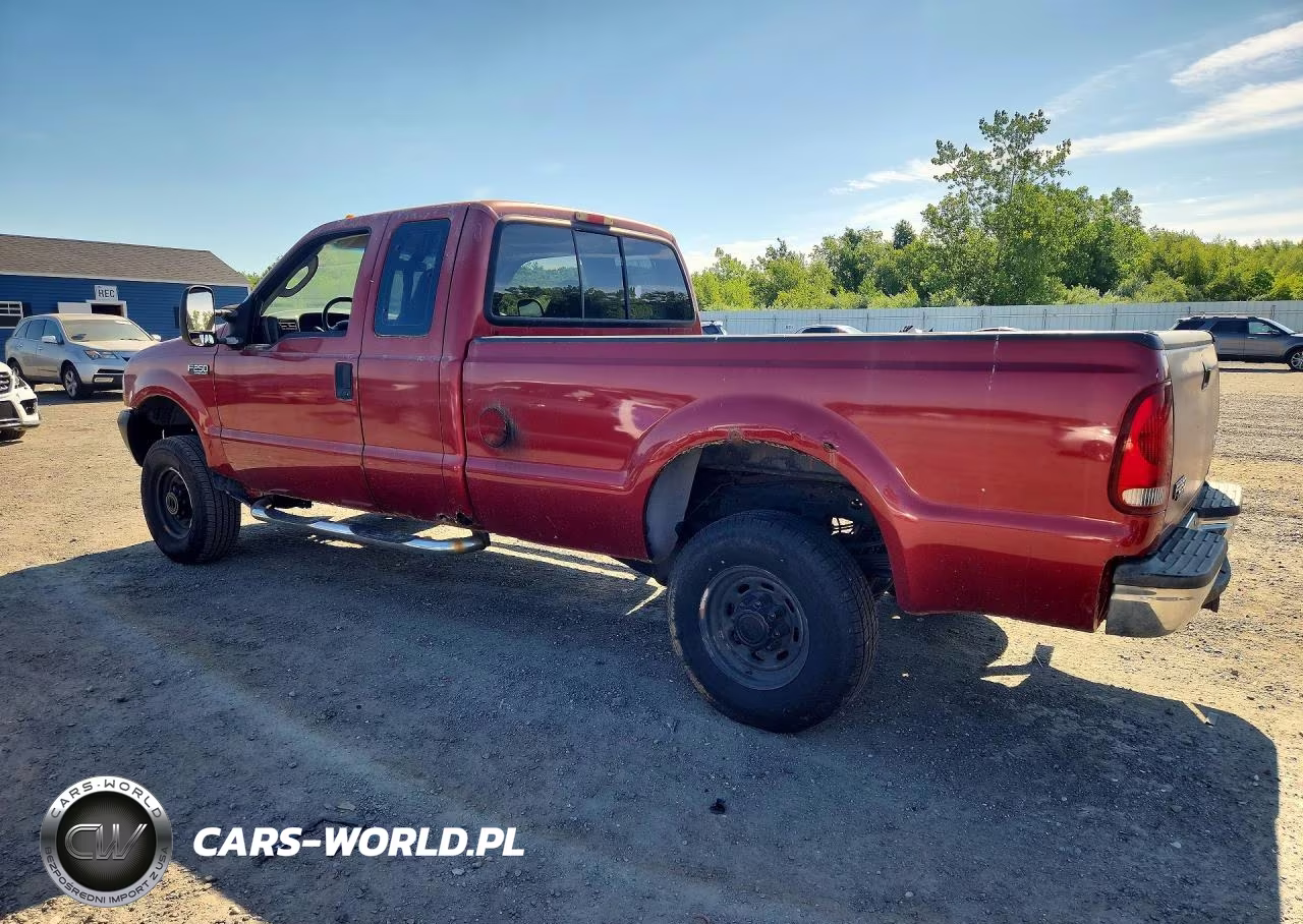 2003 Ford F-250 Super Duty VIN:1FTNX21L93EC05619 - 2