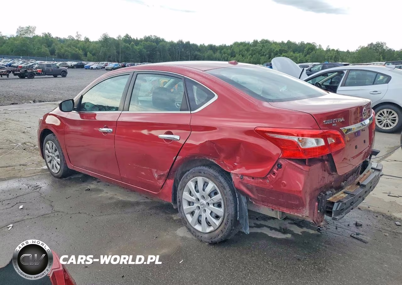 2016 Nissan Sentra Sv VIN:3N1AB7AP7GL667344 - 2