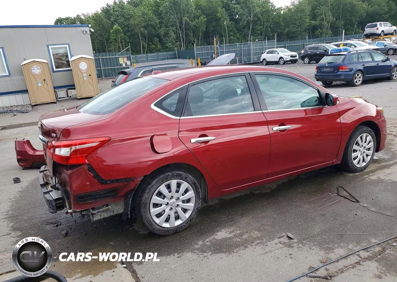 2016 Nissan Sentra Sv VIN:3N1AB7AP7GL667344 - 3
