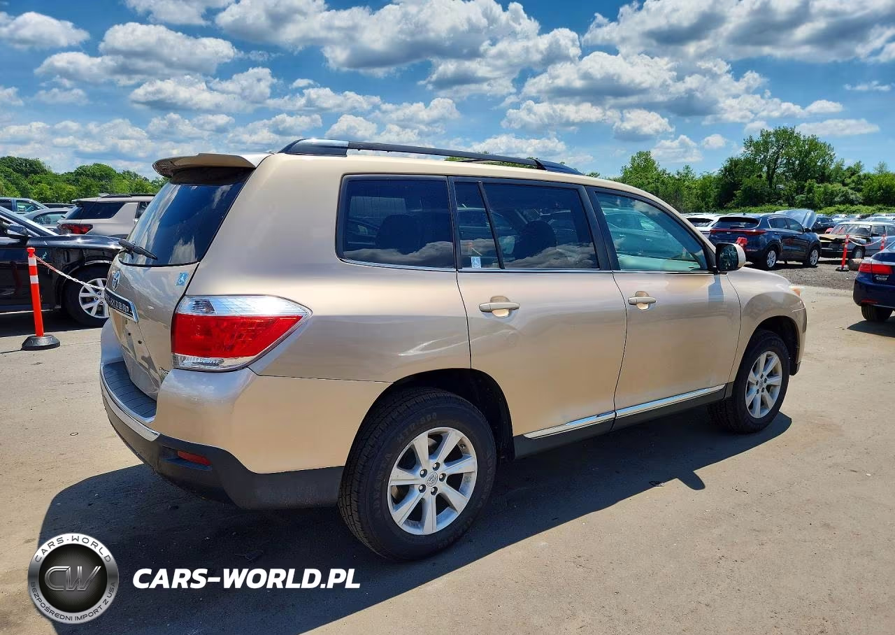 2012 Toyota Highlander Base VIN:5TDBK3EH9CS094545 - 3