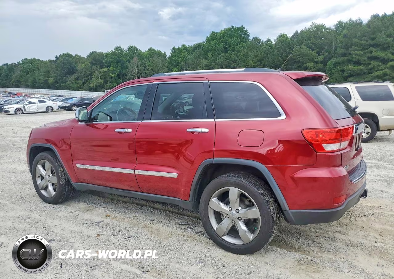 2012 Jeep Grand Cherokee Overland VIN:1C4RJECG0CC360477 - 2