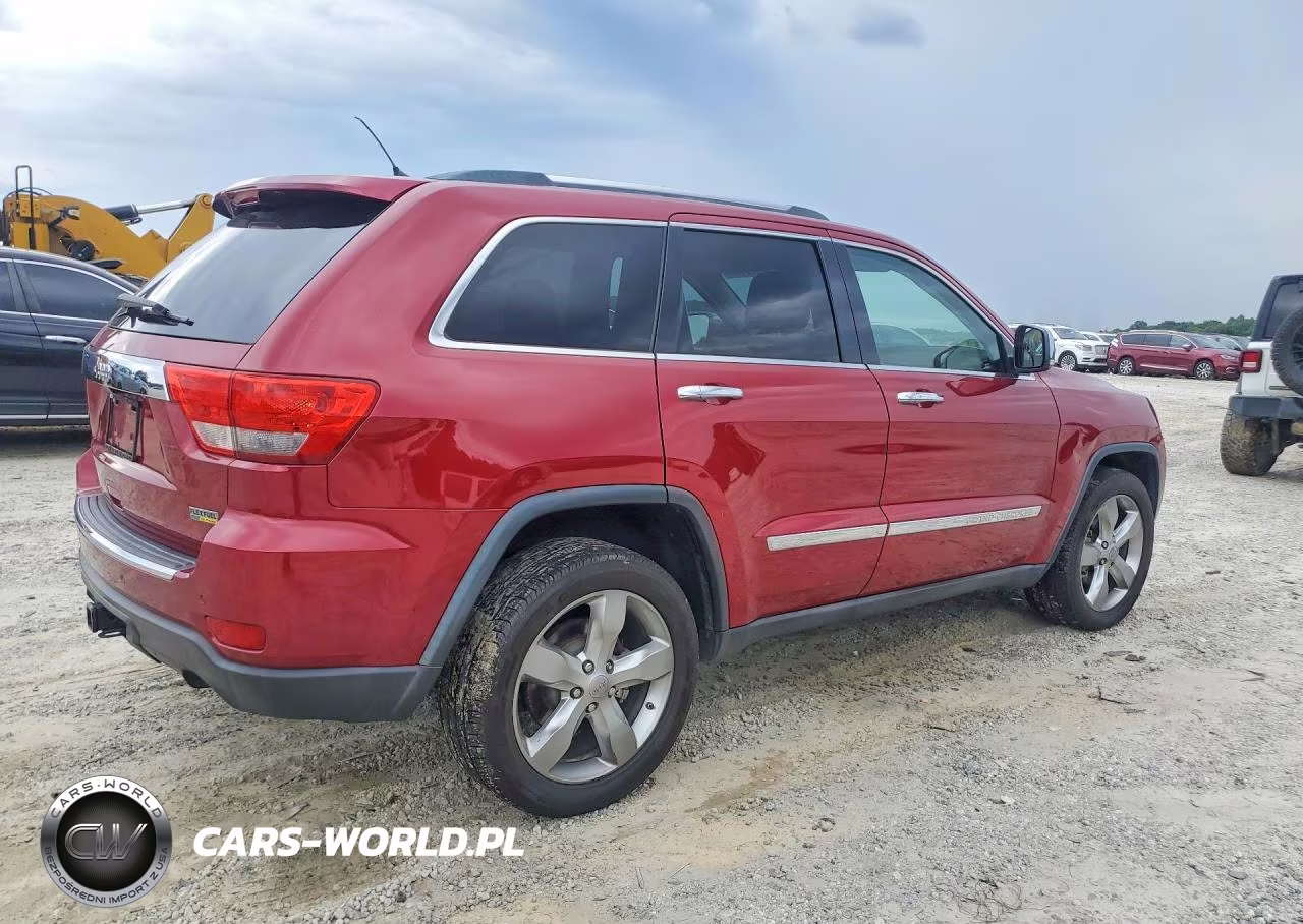 2012 Jeep Grand Cherokee Overland VIN:1C4RJECG0CC360477 - 3
