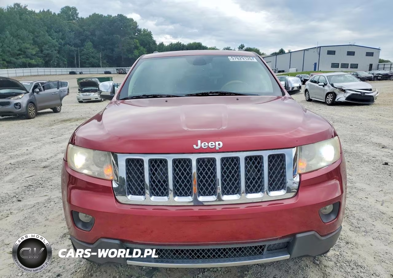 2012 Jeep Grand Cherokee Overland VIN:1C4RJECG0CC360477 - 5
