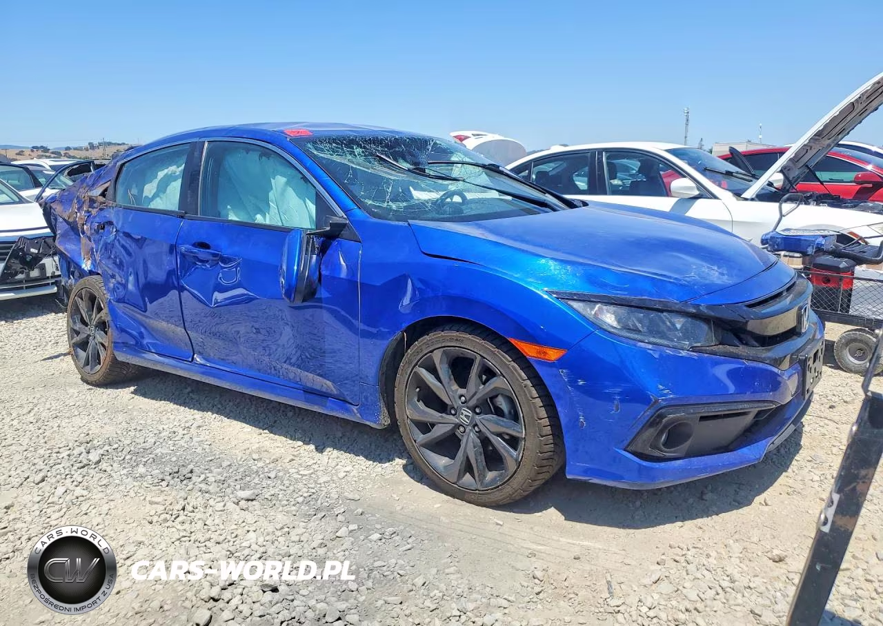 2019 Honda Civic Sport VIN:19XFC2F89KE206941 - 4