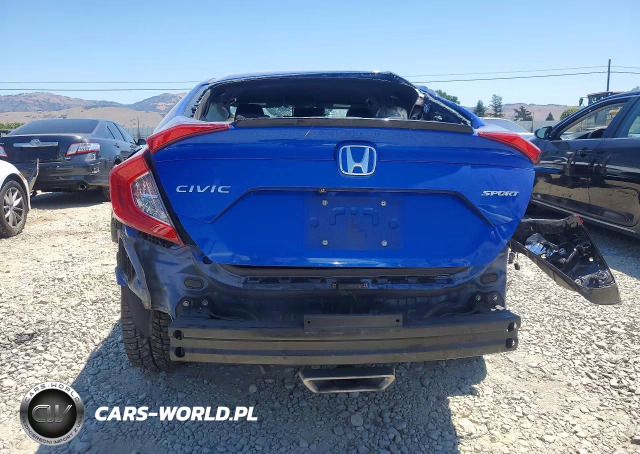 2019 Honda Civic Sport VIN:19XFC2F89KE206941 - 6
