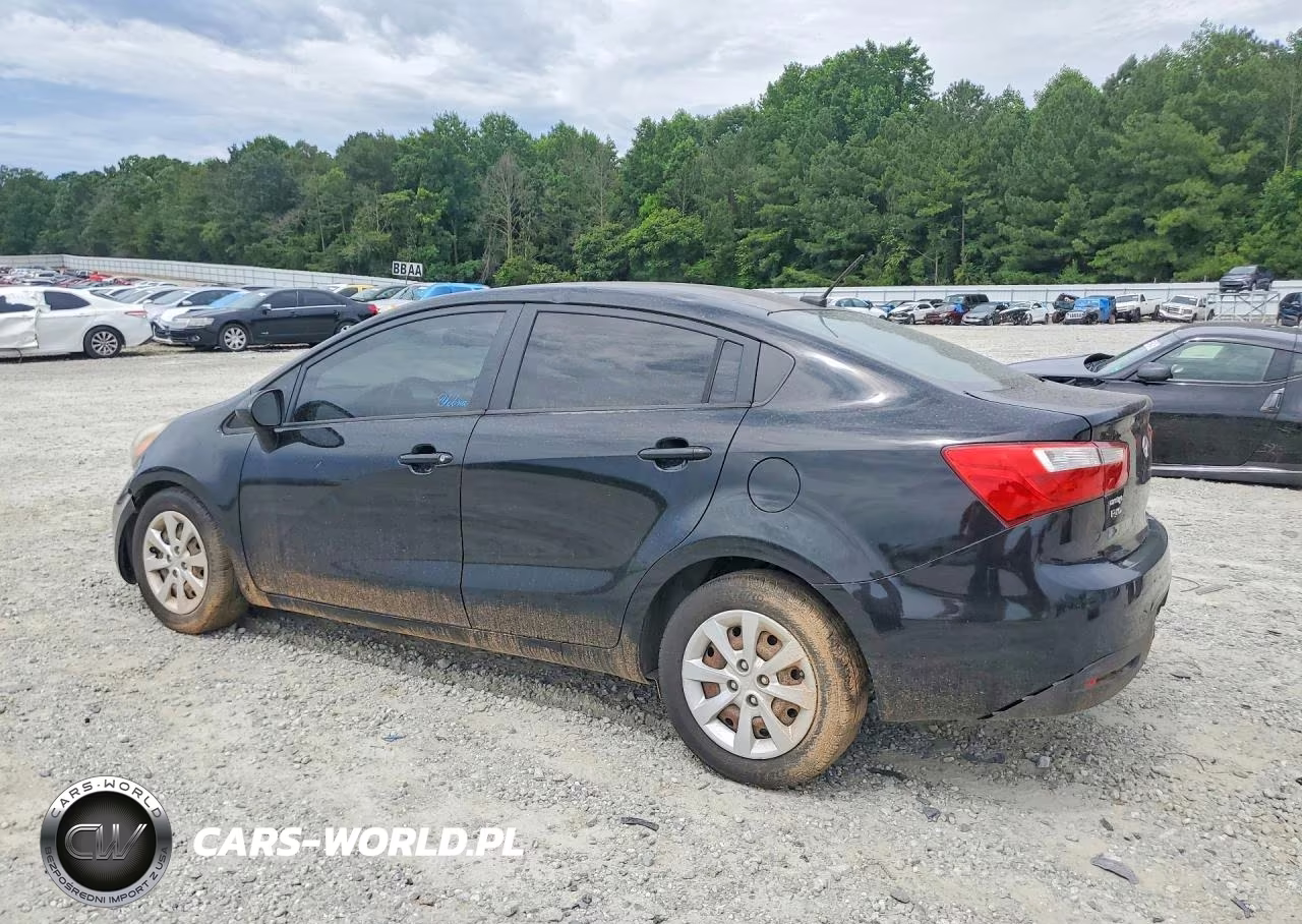 2014 Kia Rio Lx VIN:KNADM4A3XE6323608 - 2