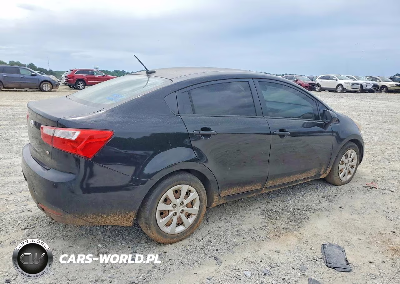 2014 Kia Rio Lx VIN:KNADM4A3XE6323608 - 3