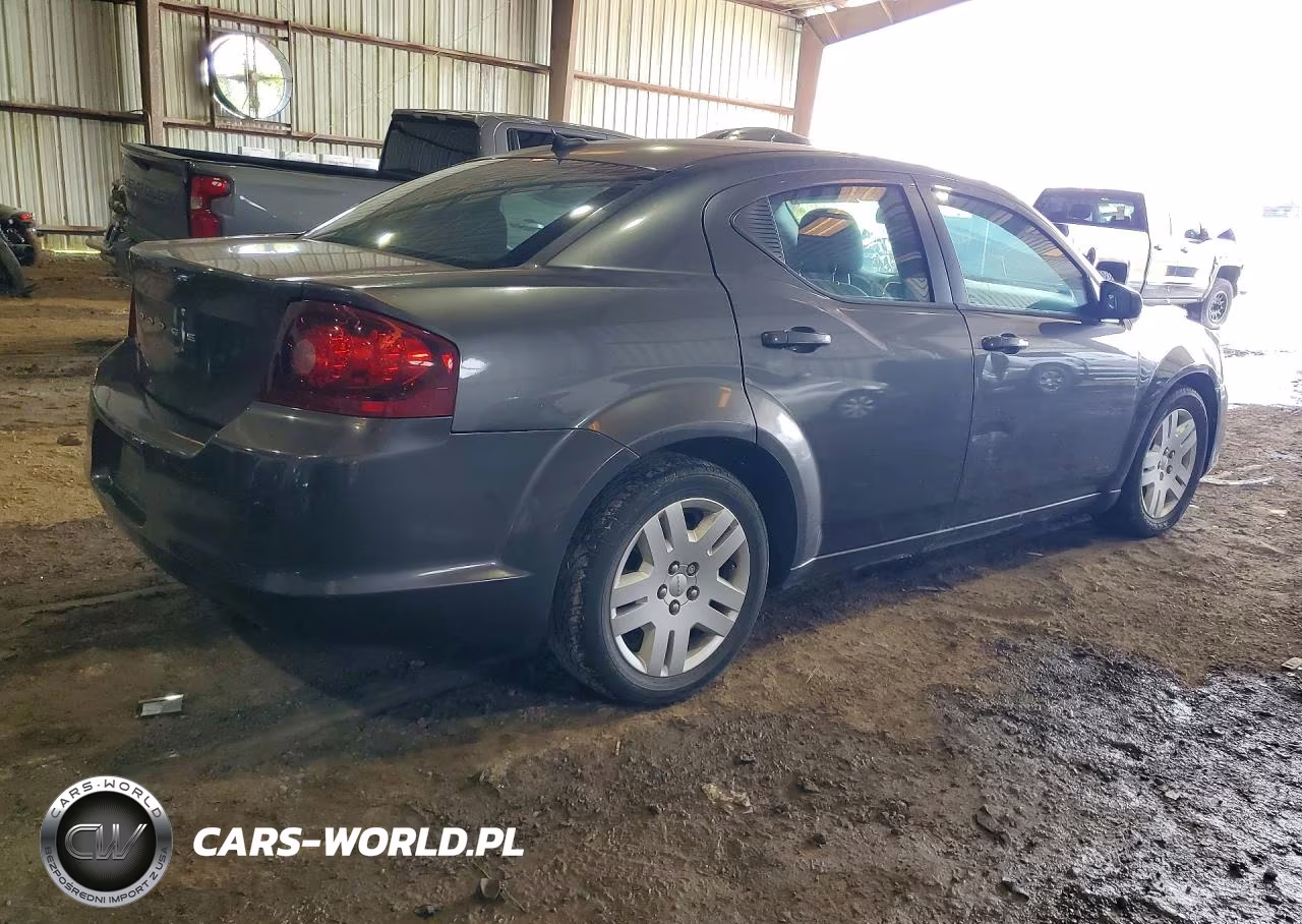 2014 Dodge Avenger Se VIN:1C3CDZAB1EN225533 - 3