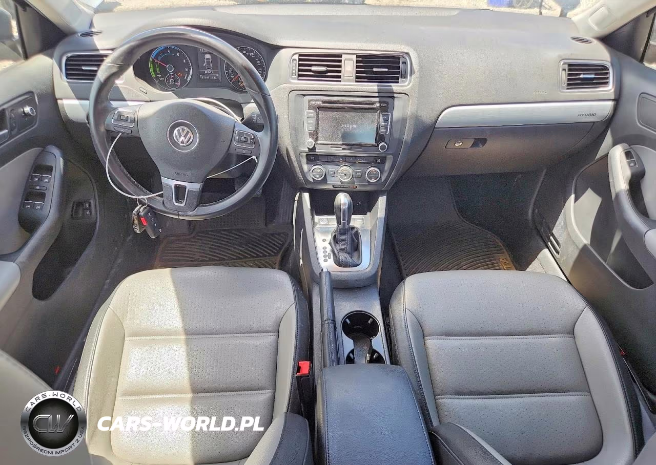 2013 Volkswagen Jetta Hybrid VIN:3VW637AJ9DM276906 - 8