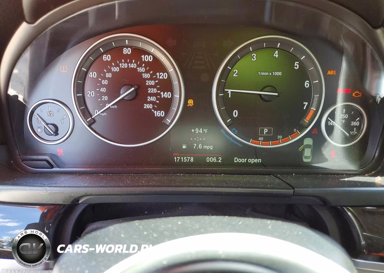 2012 BMW 535 I VIN:WBAFR7C59CC811618 - 9