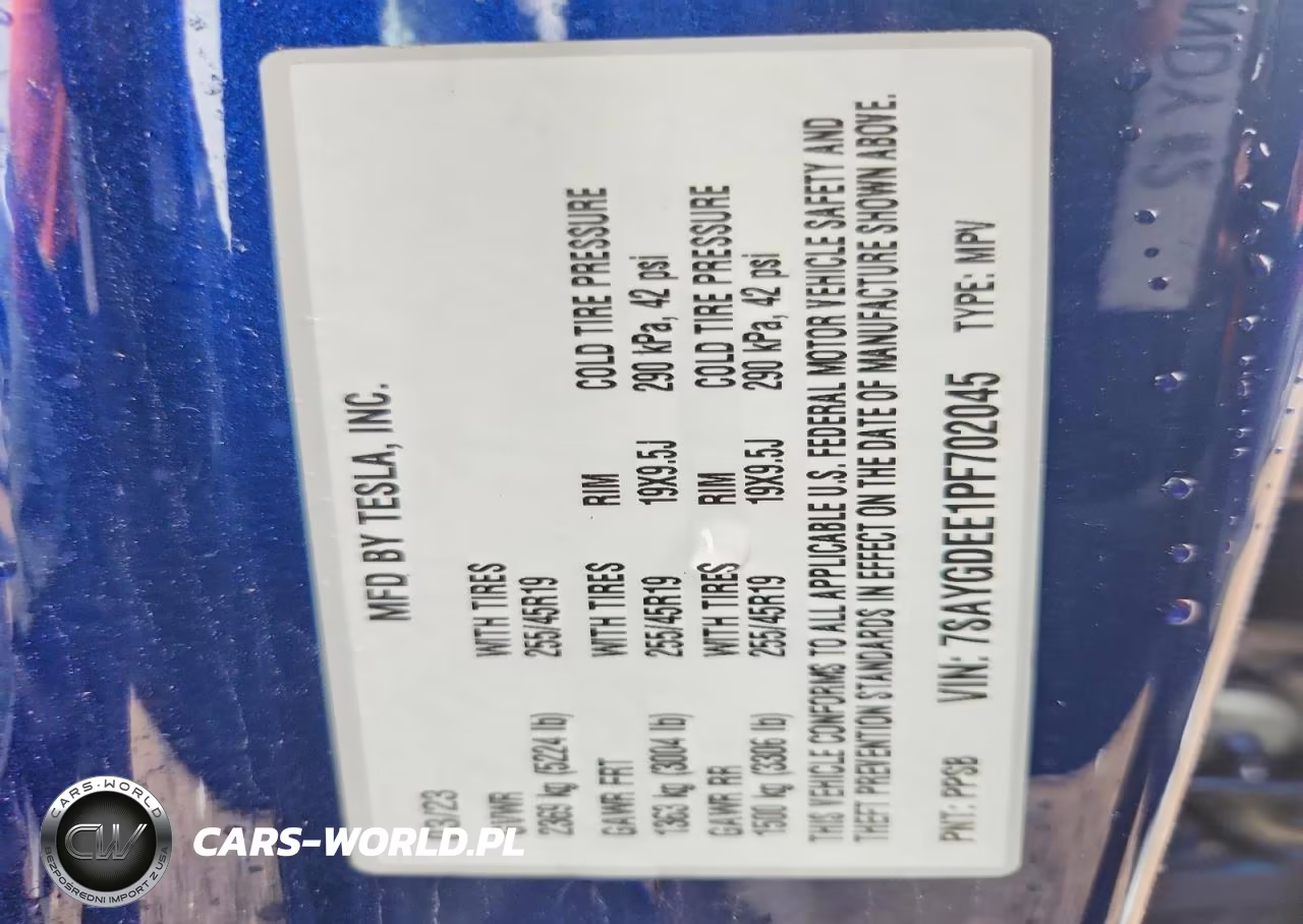 2023 Tesla Model Y VIN:7SAYGDEE1PF702045 - 12