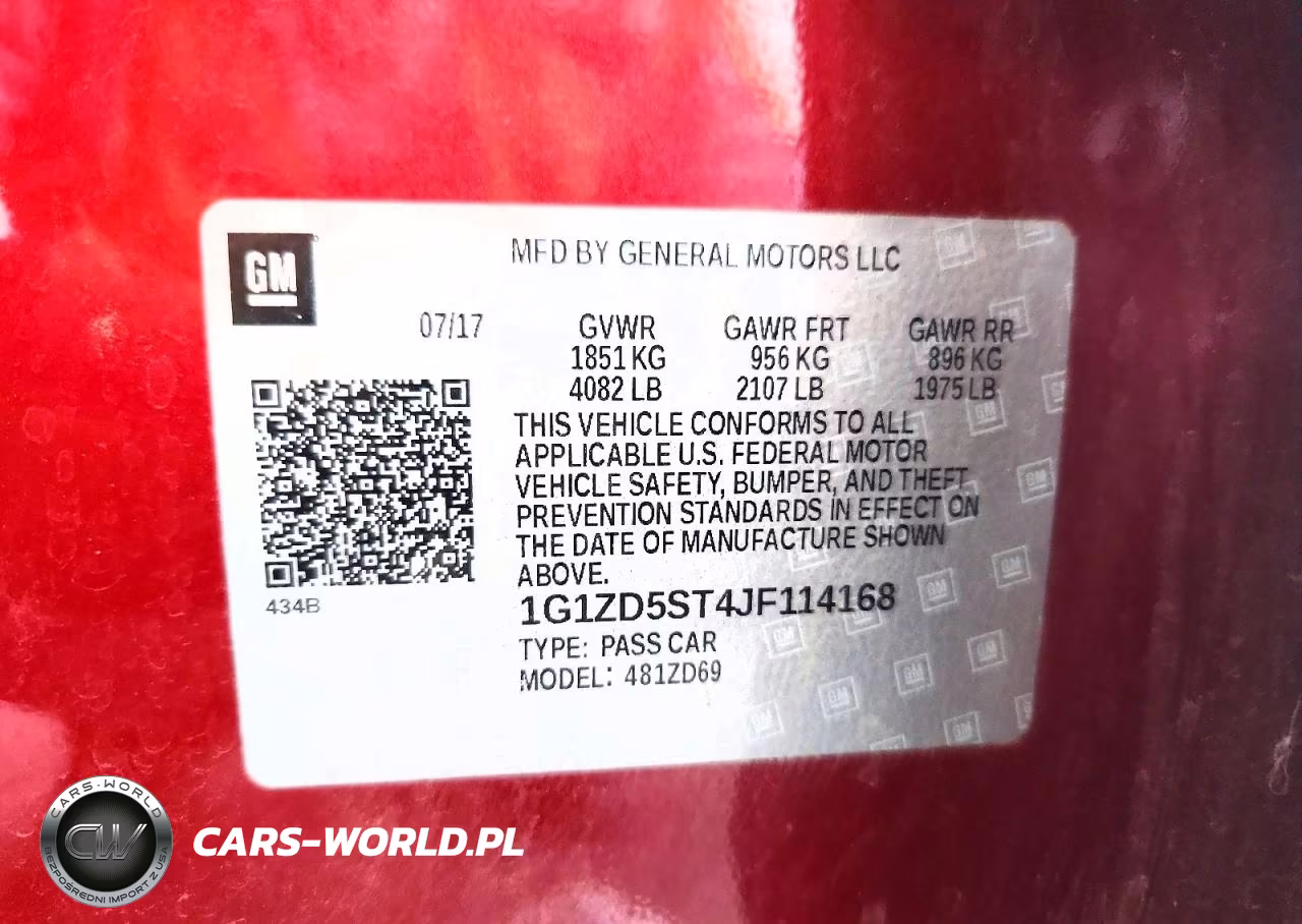 2018 Chevrolet Malibu Lt VIN:1G1ZD5ST4JF114168 - 13
