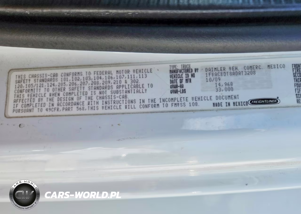 2010 Freightliner Business Class M2 Box Truck VIN:1FVACXDT8ADAT3208 - 12