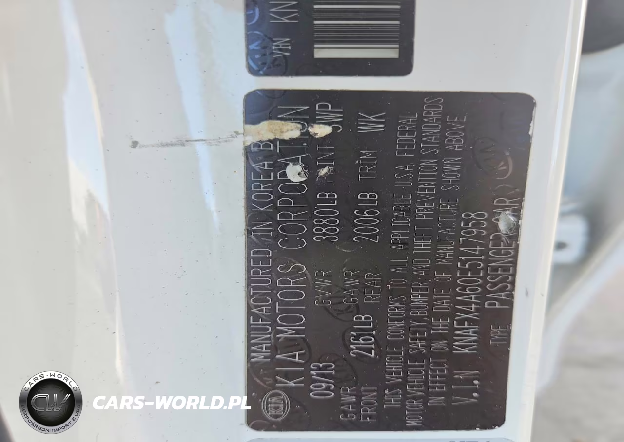 2014 Kia Forte Lx VIN:KNAFX4A60E5147958 - 13