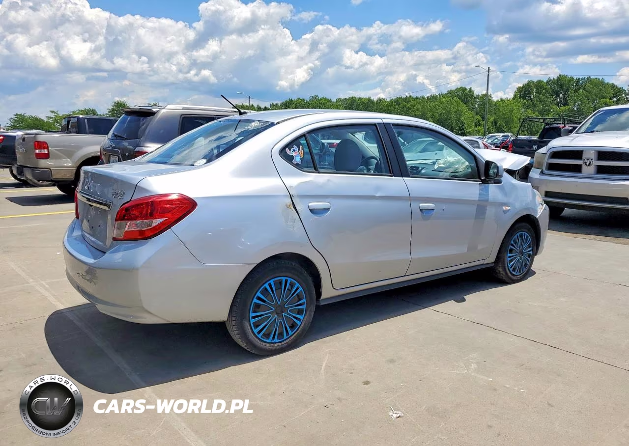2019 Mitsubishi Mirage G4 Es VIN:ML32F3FJ3KHF07557 - 3