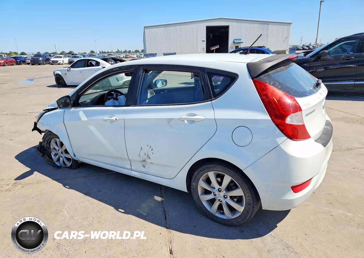 2013 Hyundai Accent Se VIN:KMHCU5AE1DU066785 - 2
