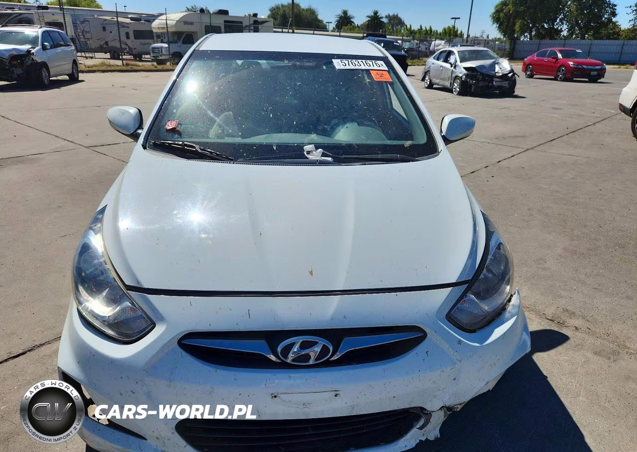 2013 Hyundai Accent Se VIN:KMHCU5AE1DU066785 - 5