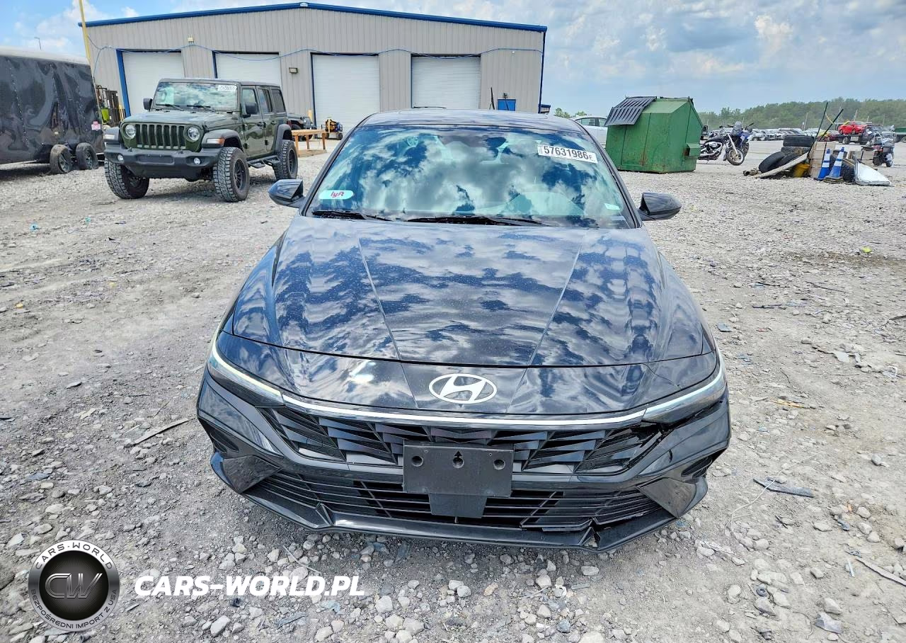 2025 Hyundai Elantra Sel VIN:KMHLS4DG4SU911803 - 5