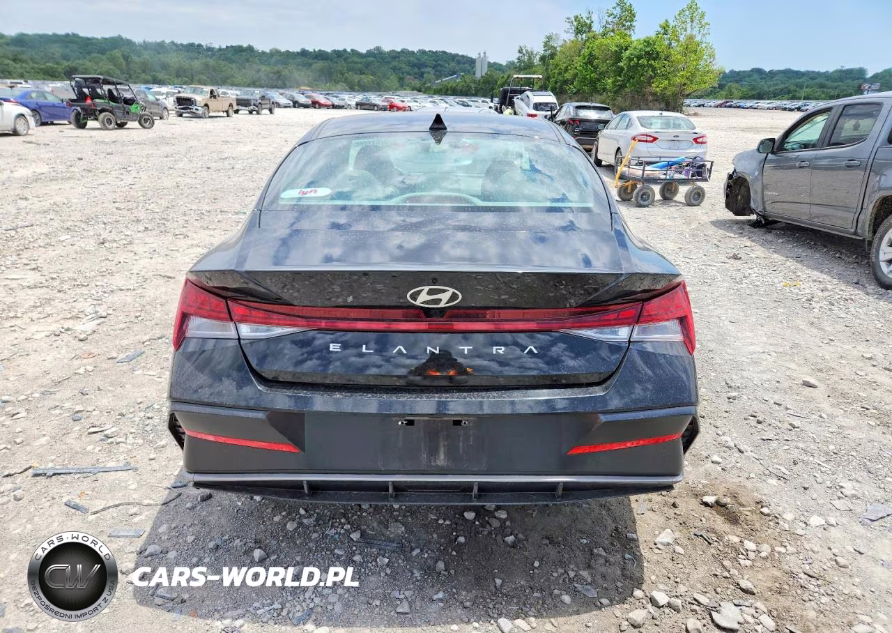 2025 Hyundai Elantra Sel VIN:KMHLS4DG4SU911803 - 6