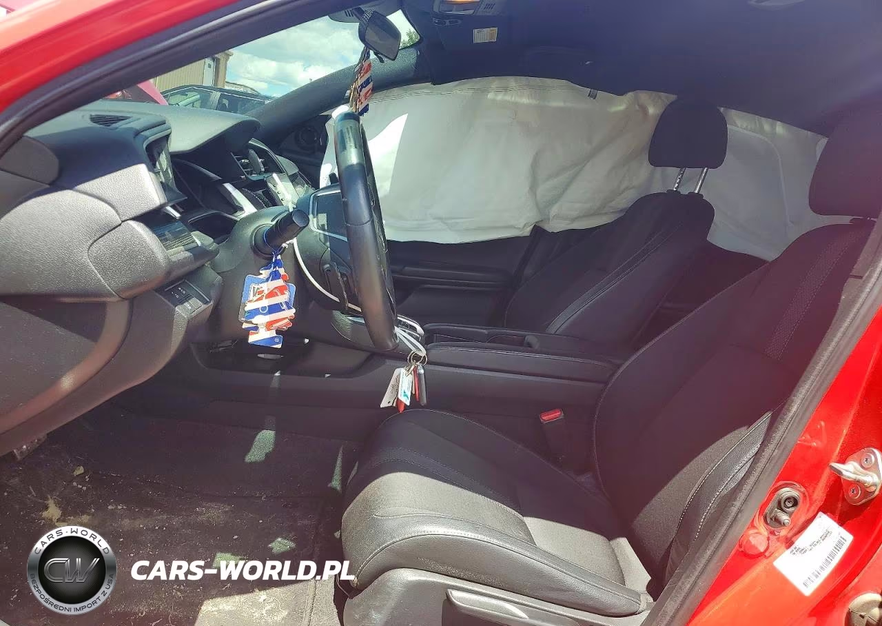 2019 Honda Civic Sport VIN:2HGFC2F89KH517095 - 7