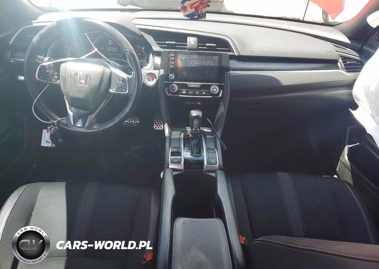2019 Honda Civic Sport VIN:2HGFC2F89KH517095 - 8