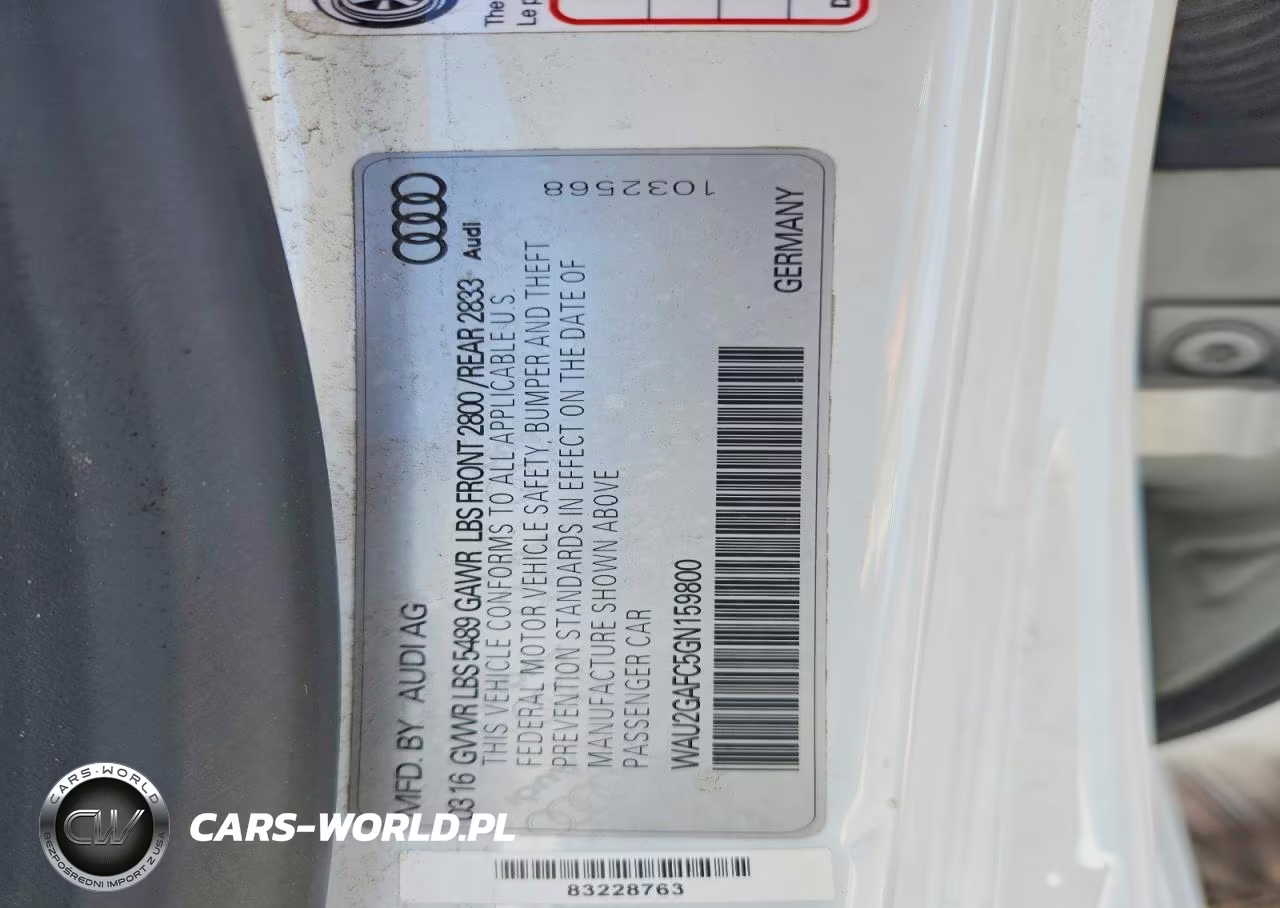 2016 Audi A7 Prestige VIN:WAU2GAFC5GN159800 - 13