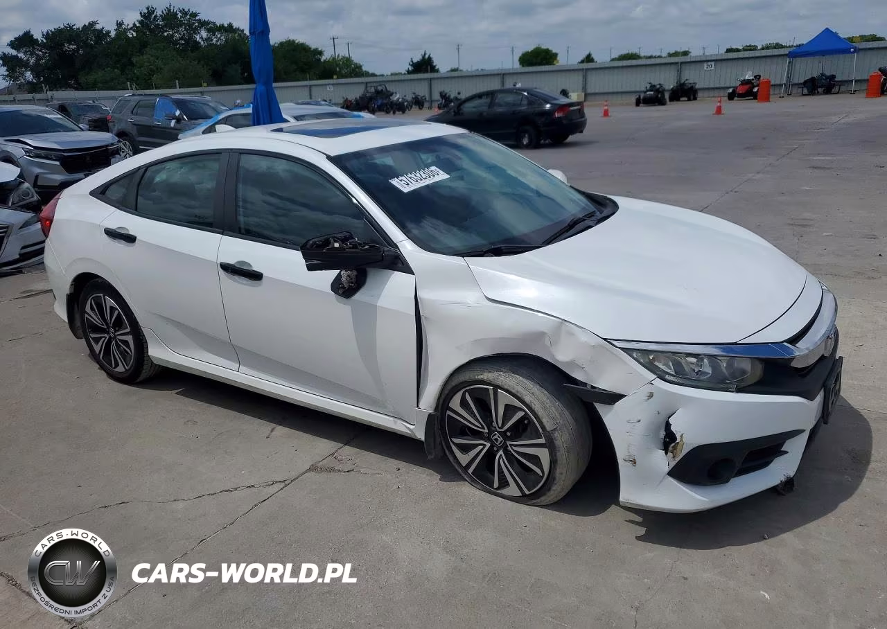 2017 Honda Civic Exl VIN:2HGFC1F76HH654974 - 4