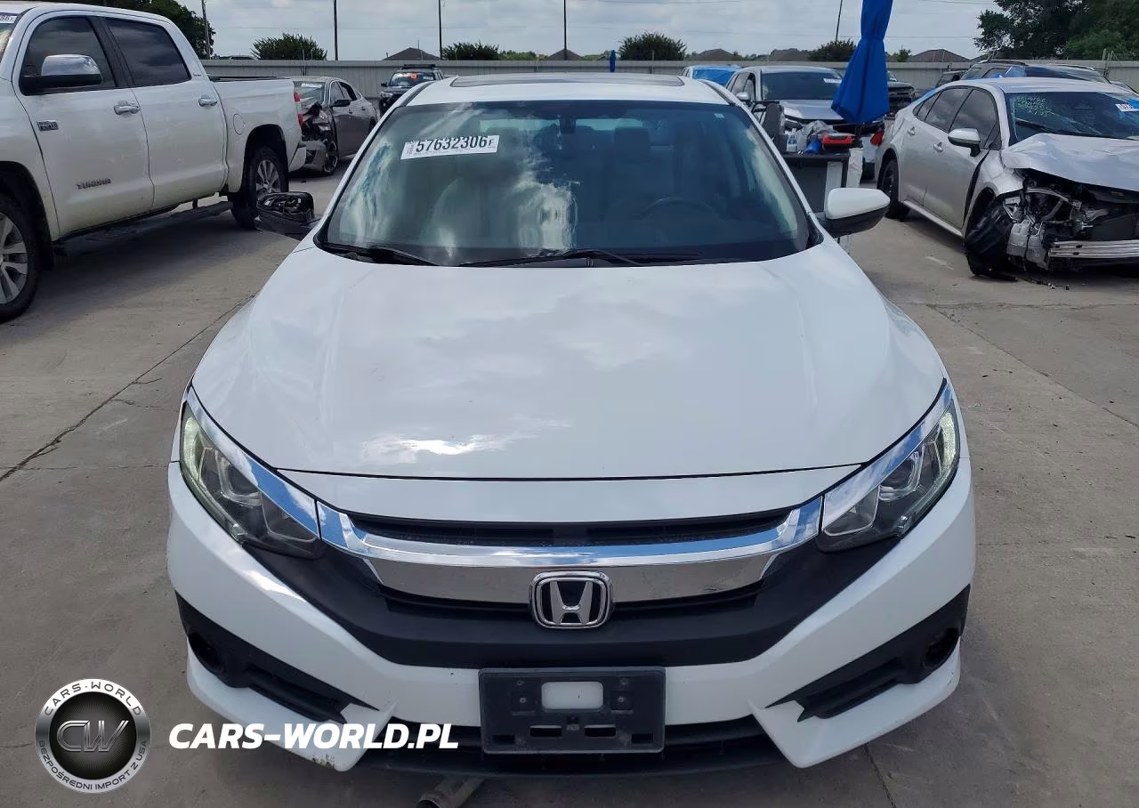 2017 Honda Civic Exl VIN:2HGFC1F76HH654974 - 5