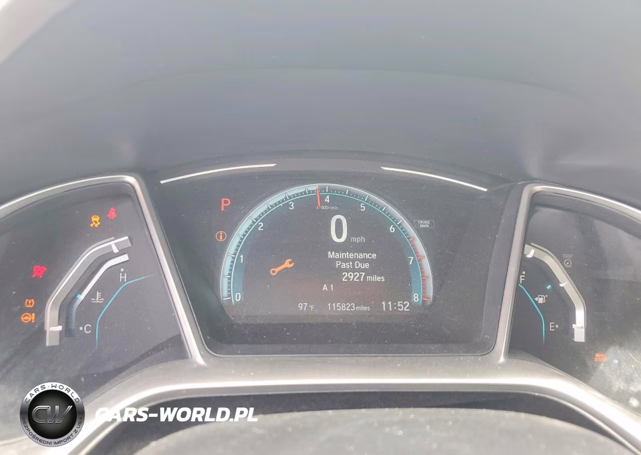 2017 Honda Civic Exl VIN:2HGFC1F76HH654974 - 9
