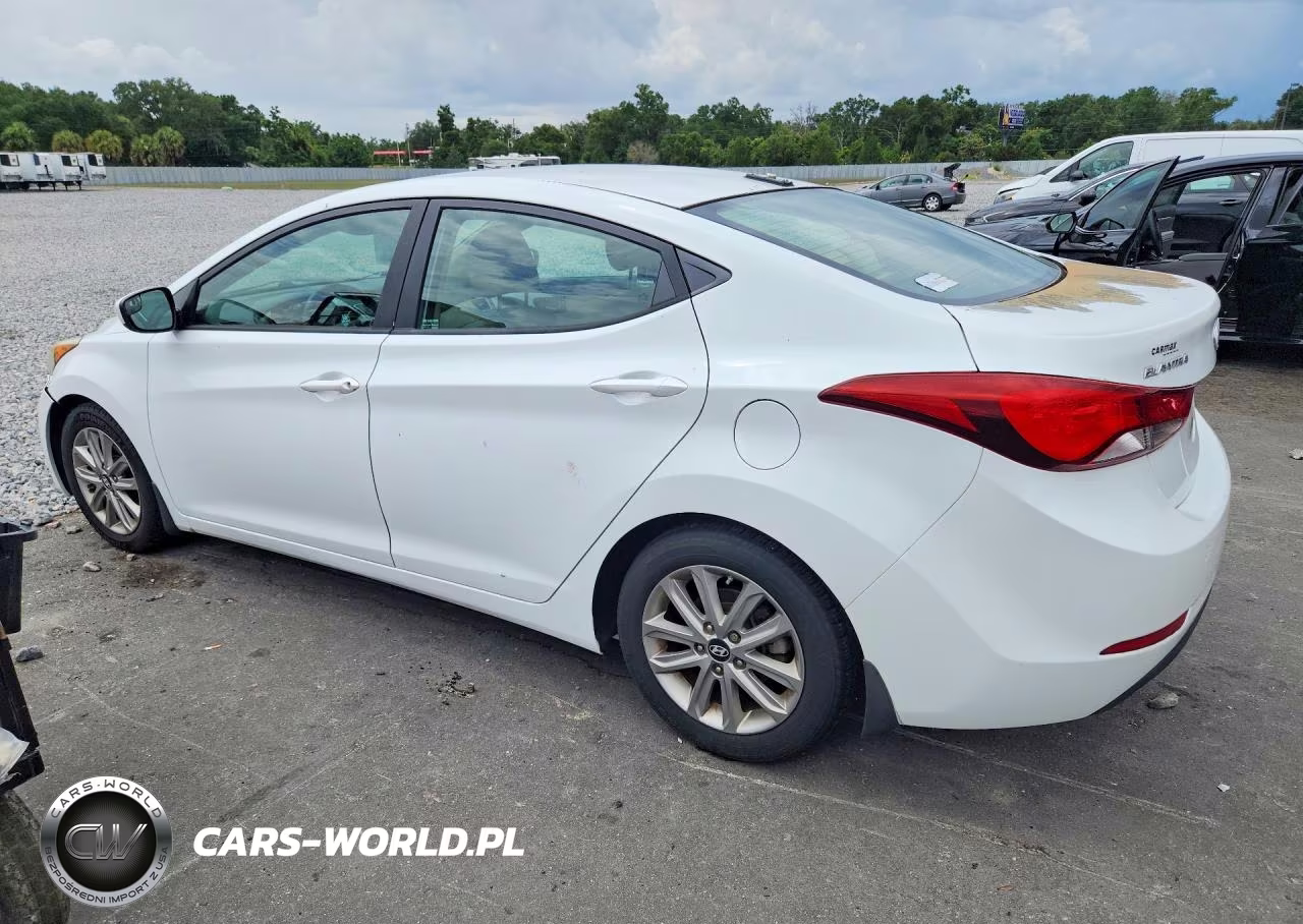 2016 Hyundai Elantra Se VIN:5NPDH4AE9GH721216 - 2
