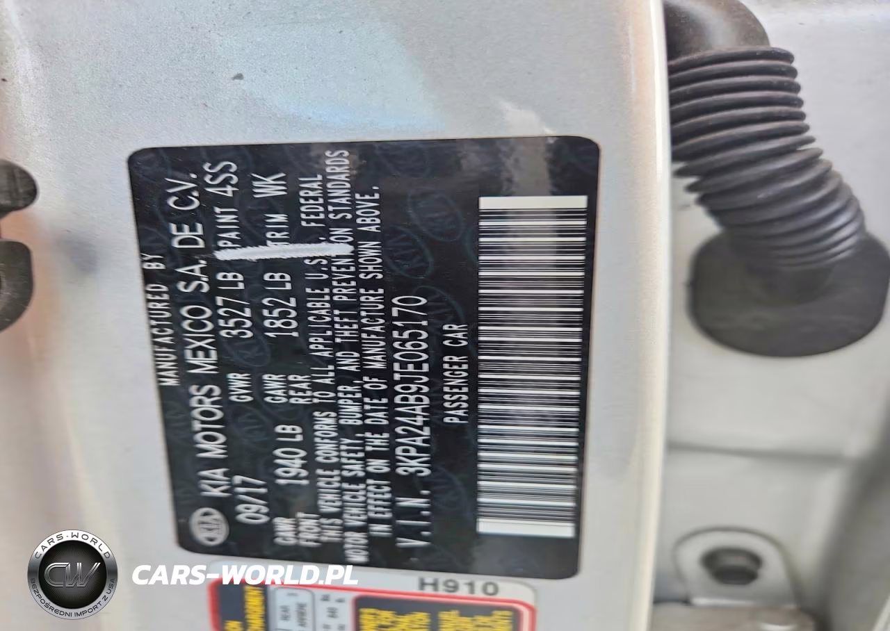2018 Kia Rio Lx VIN:3KPA24AB9JE065170 - 12