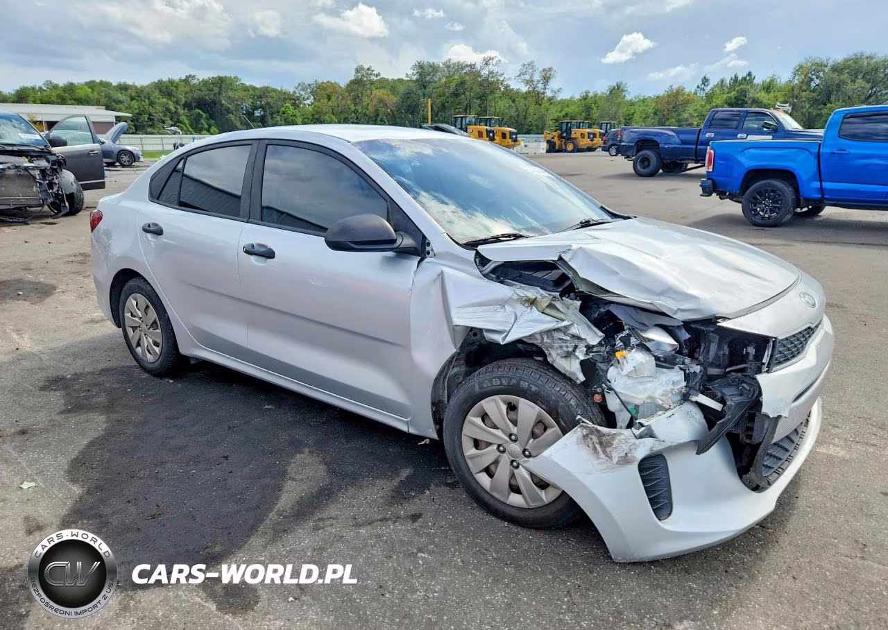 2018 Kia Rio Lx VIN:3KPA24AB9JE065170 - 4