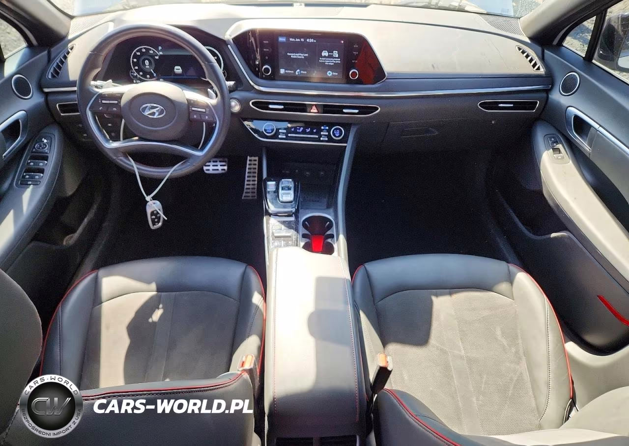 2021 Hyundai Sonata Sel Plus VIN:5NPEJ4J29MH106482 - 8