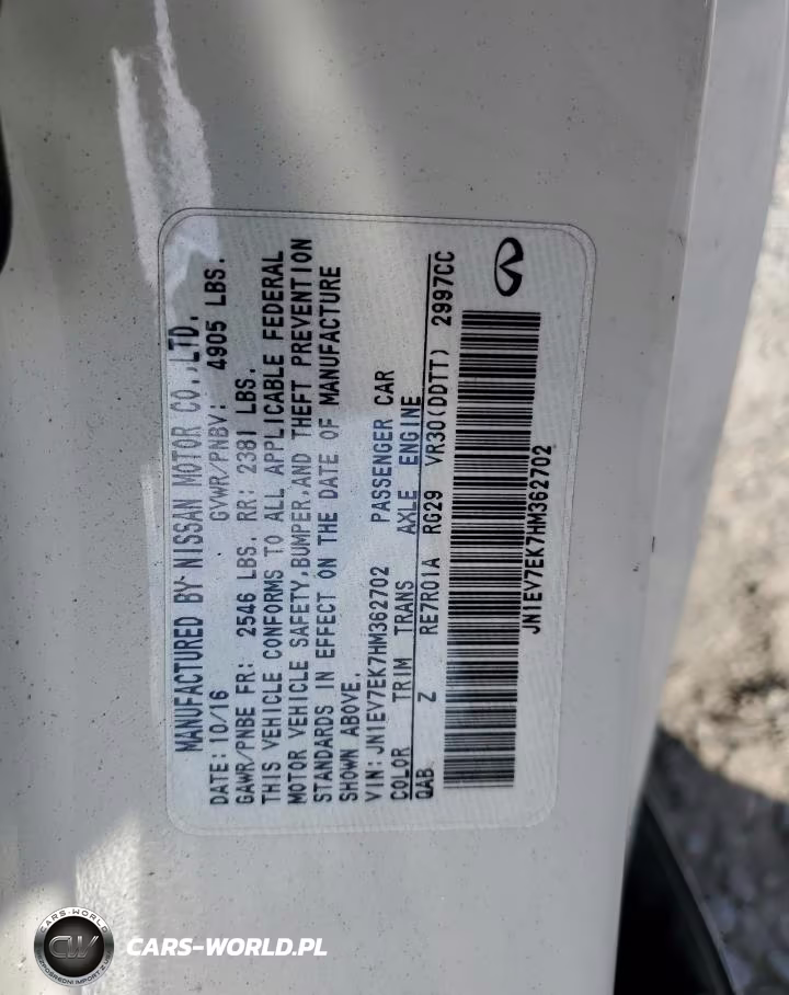 2017 Infiniti Q60 Premium VIN:JN1EV7EK7HM362702 - 13