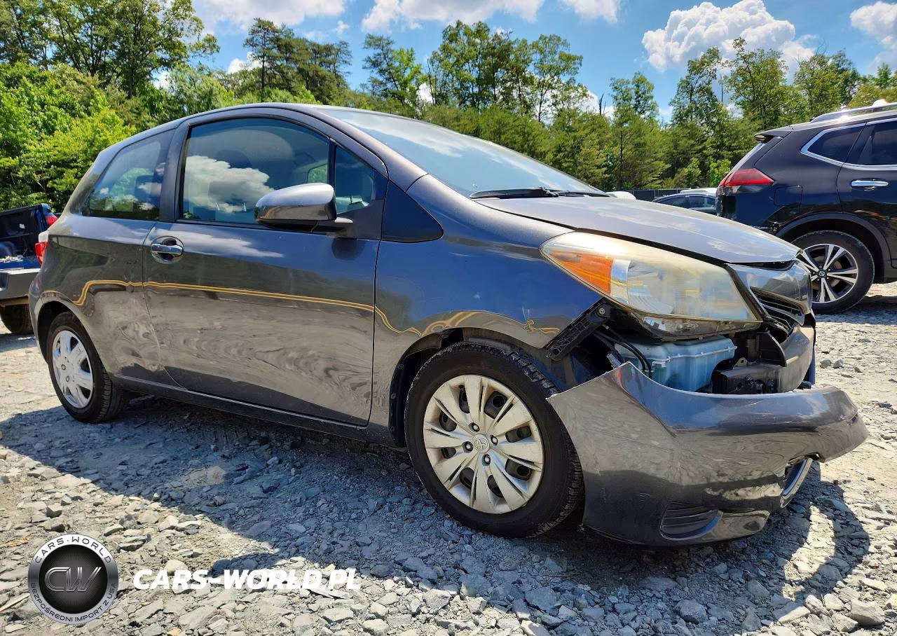 2012 Toyota Yaris 3-Door Le VIN:JTDJTUD35CD524846 - 4
