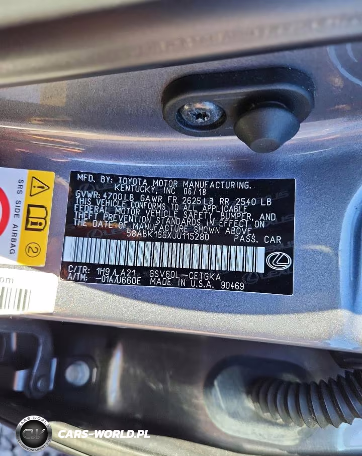 2018 Lexus Es 350 VIN:58ABK1GGXJU115280 - 12