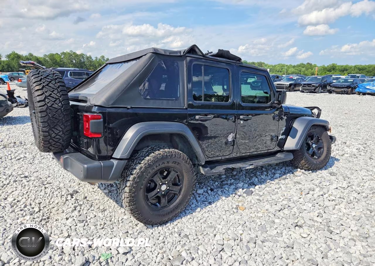 2018 Jeep Wrangler Unlimited Sport VIN:1C4HJXDN9JW200176 - 3